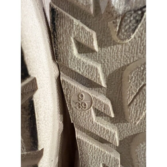 Rouge Helium Boots Women’s Booties Faux Fur Suede Ivory Platform Boho Cream 9 - Picture 6 of 7